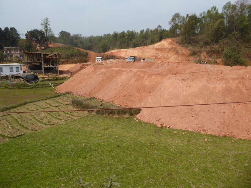 The result was that the road engineers decided to build a 3-mile-long bypass around the village.