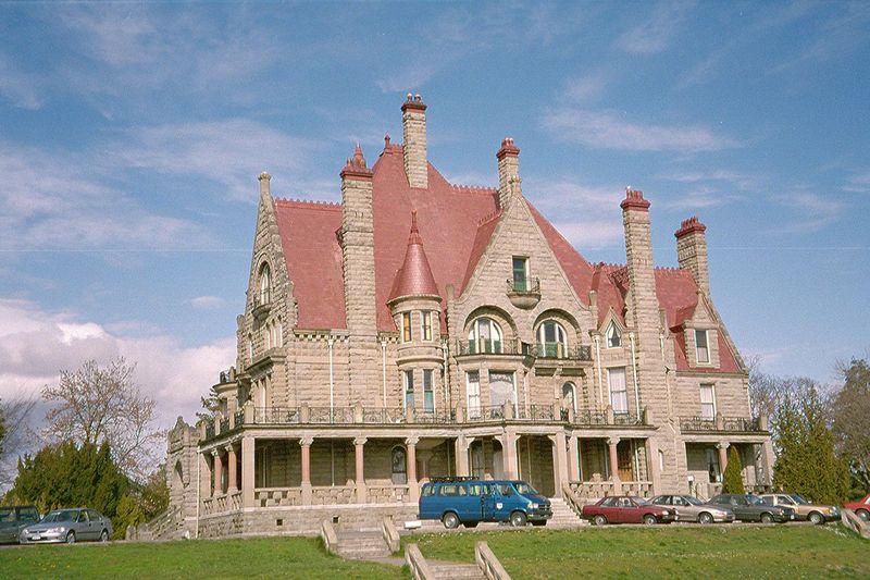 Across the street from Government House, Craigdarroch Castle is a monument to the success of James Dunsmuir, Vancouver Island's coal magnate