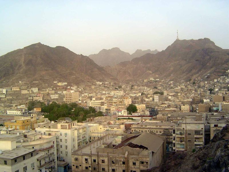 Looking from this newer part of town over toward the mountain within which lies Crater, of which more soon.