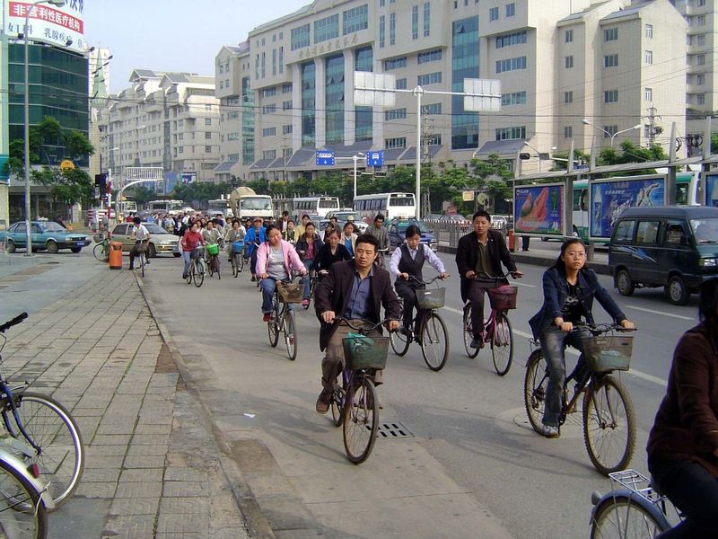 Rush hour.