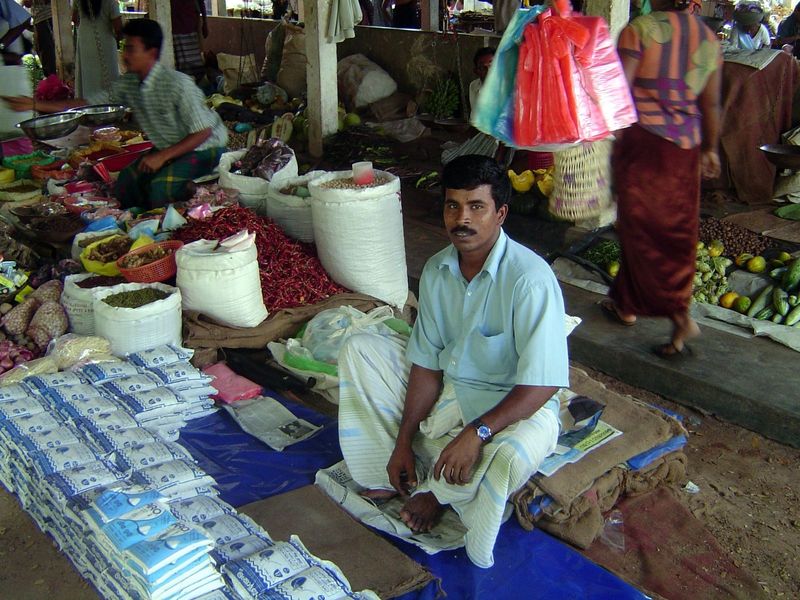 A salt vendor.