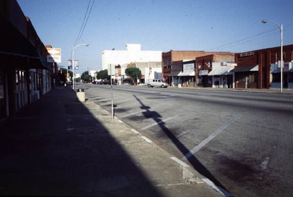 Despite the two naval air stations built courtesy of World War II, downtown never grew very imposing, largely because interurban railroad se
