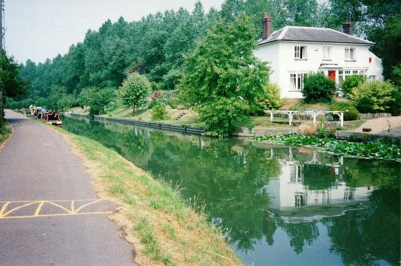 The old canals, ruined long ago by the construction of railways, are not filled and forgotten.