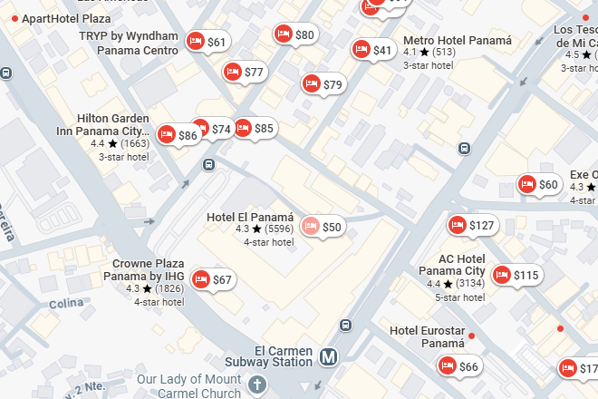 There's lots of competition now.  Worse, the best hotels have given up on the neighborhood and moved closer to the ocean.