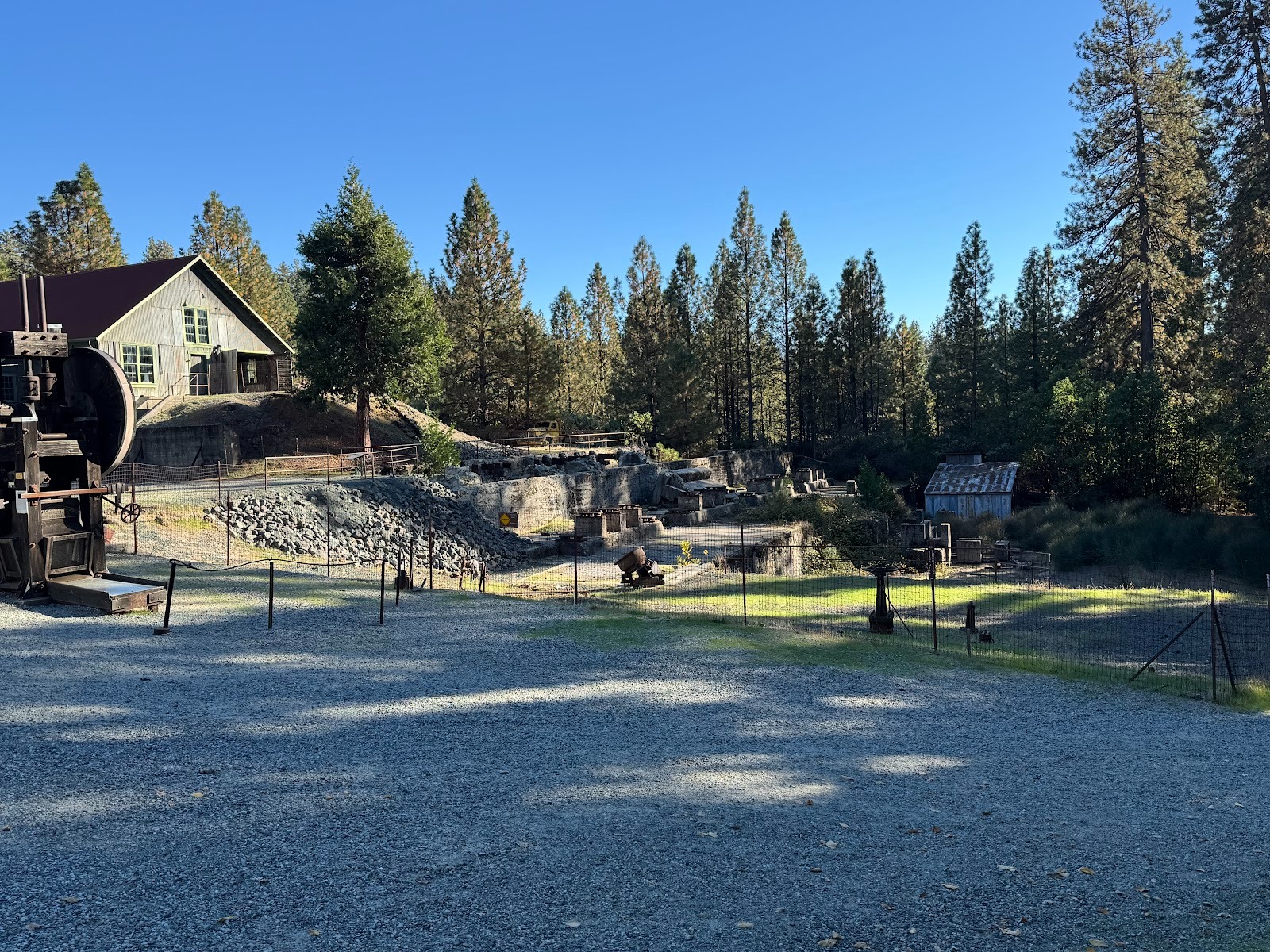 Foundation of the stamp mill.