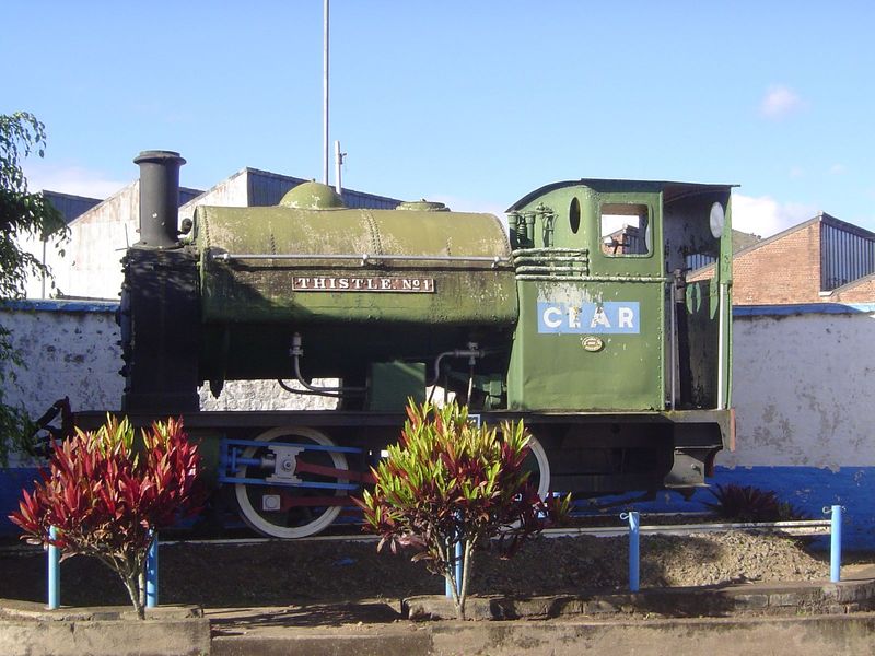 If the loco seems like a toy, the railroad's freight statistics play along: total freight carried in 1945 was a negligible 104,000 tons.  Th
