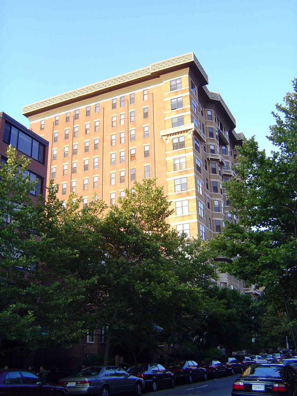 Built as an apartment house, the Cairo became The Cairo Hotel about 1900. At 16th and Q, it was close to 14th street, the arterial running n