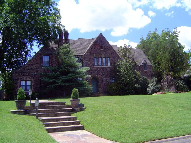 Tudor amplitude at 1408 Camden, built in 1930.