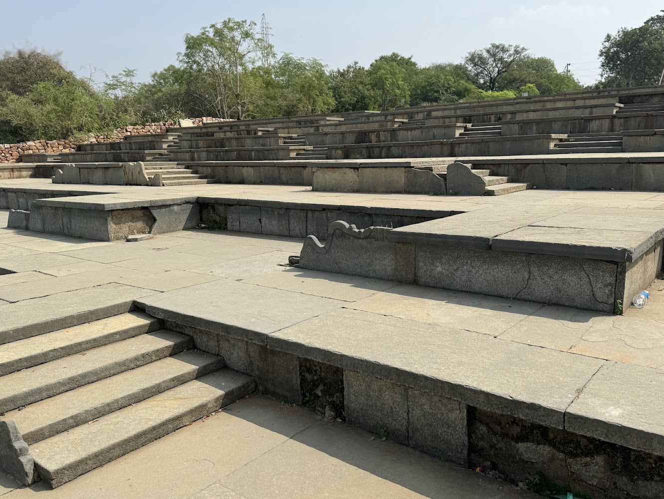 Here's something more interesting.  It's a bathing ghat.