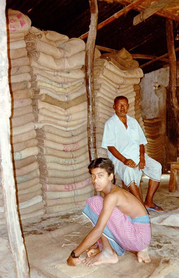 A quilt shop in Kishorganj—and a study in elegance.