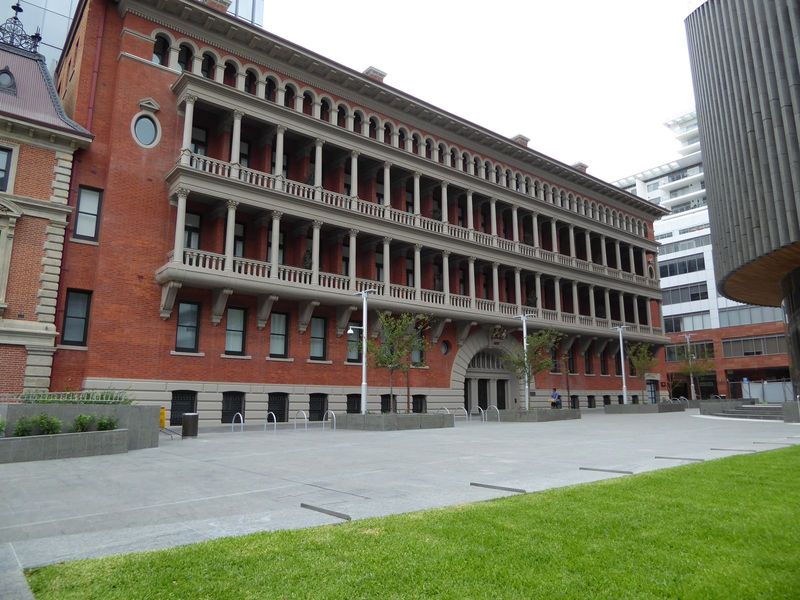 The 1897 Titles Office. It's very grand, but what's more deserving of grandeur than a repository of land records? The architect was George T