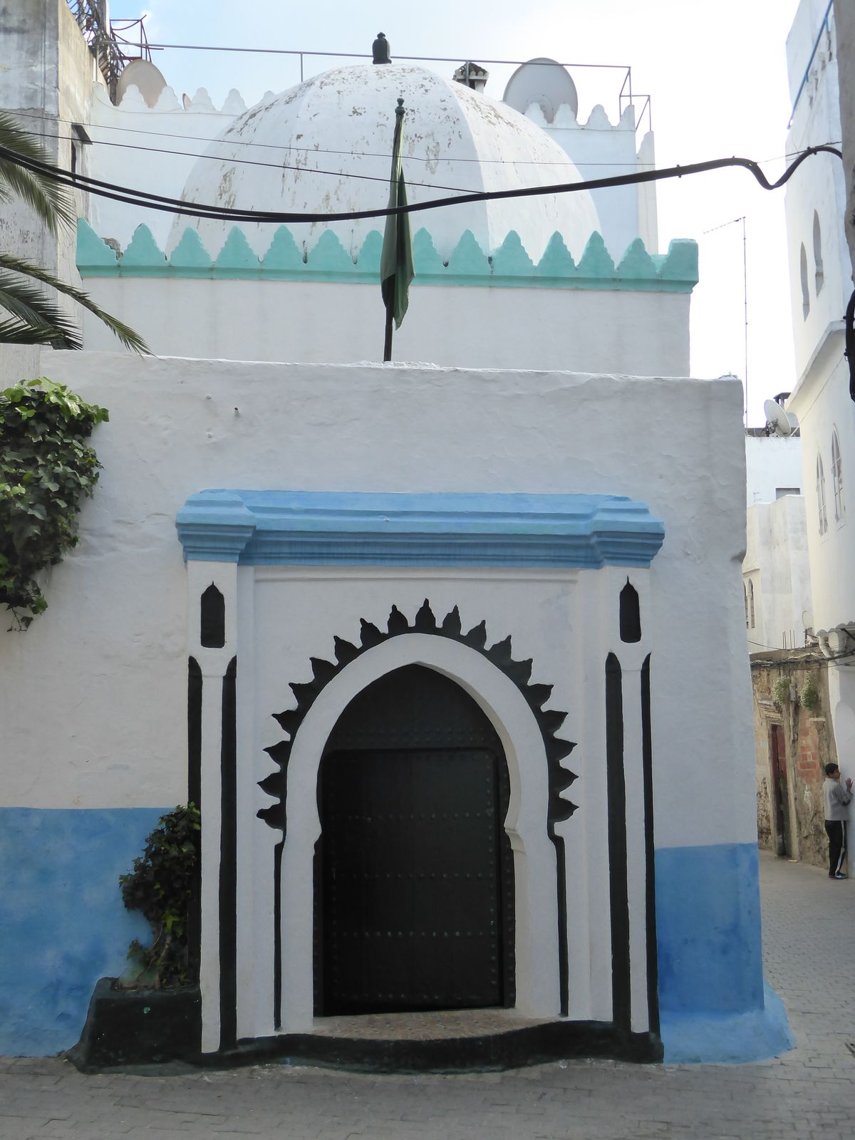 The tomb of Sidi Berraisoul, made famous by Matisse. Domes here are characteristic of tombs, not mosques.