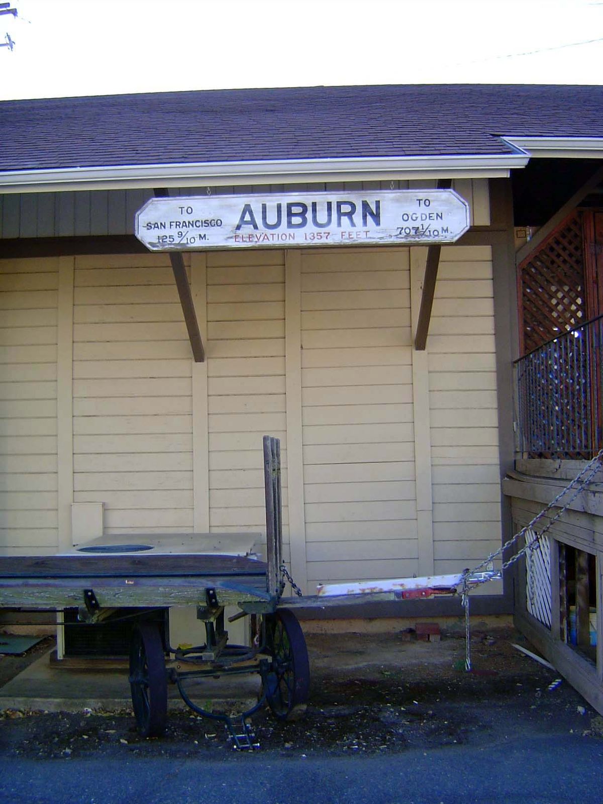 The station.