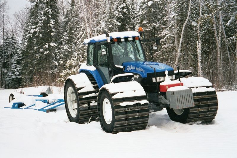 You think such roads simply appear? No way: they have to be groomed.