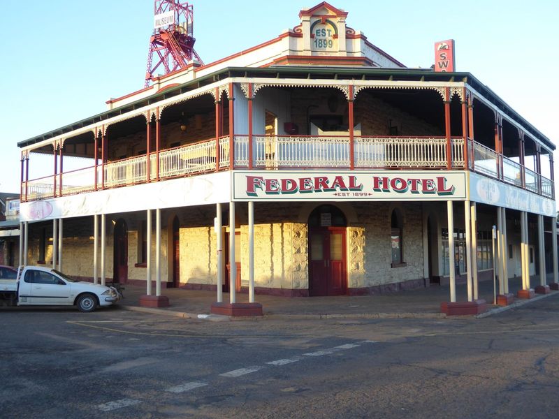 The Federal stood opposite a prominent tram station. The hotel survives, the station does not.

It may be that these hotels made as much mon