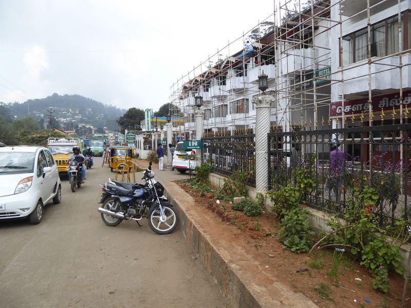 New hotels line the busiest streets.