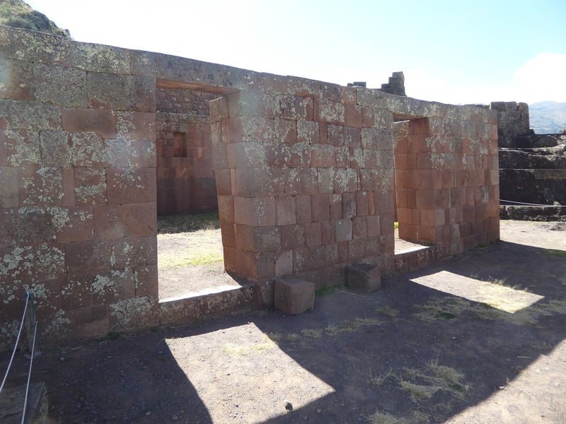 Here's the so-called Moon Temple, a twin to the Sun Temple. Why two doors so close to another? So many questions; so few answers.