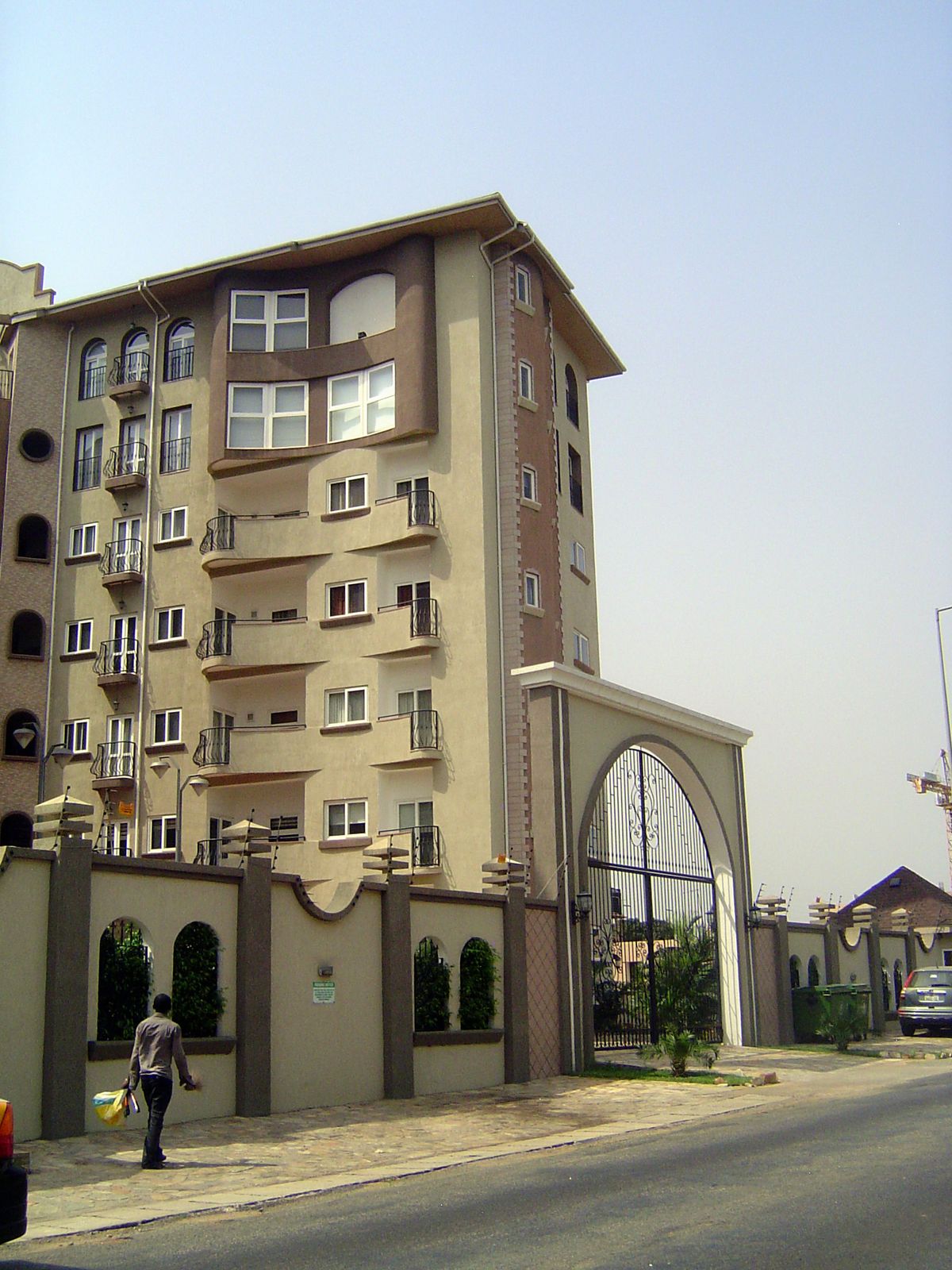 What can a poor apartment dweller say to someone with a house? "My gate's bigger than your gate."