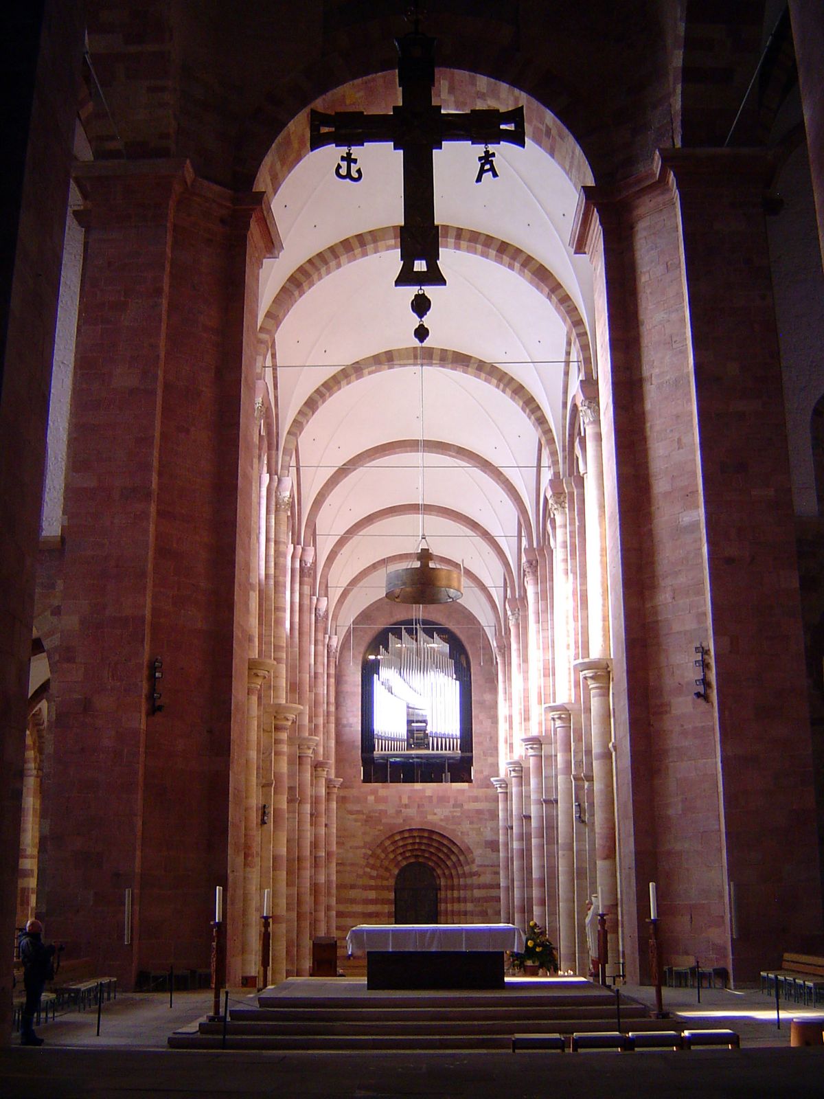 The nave, seen from the choir.