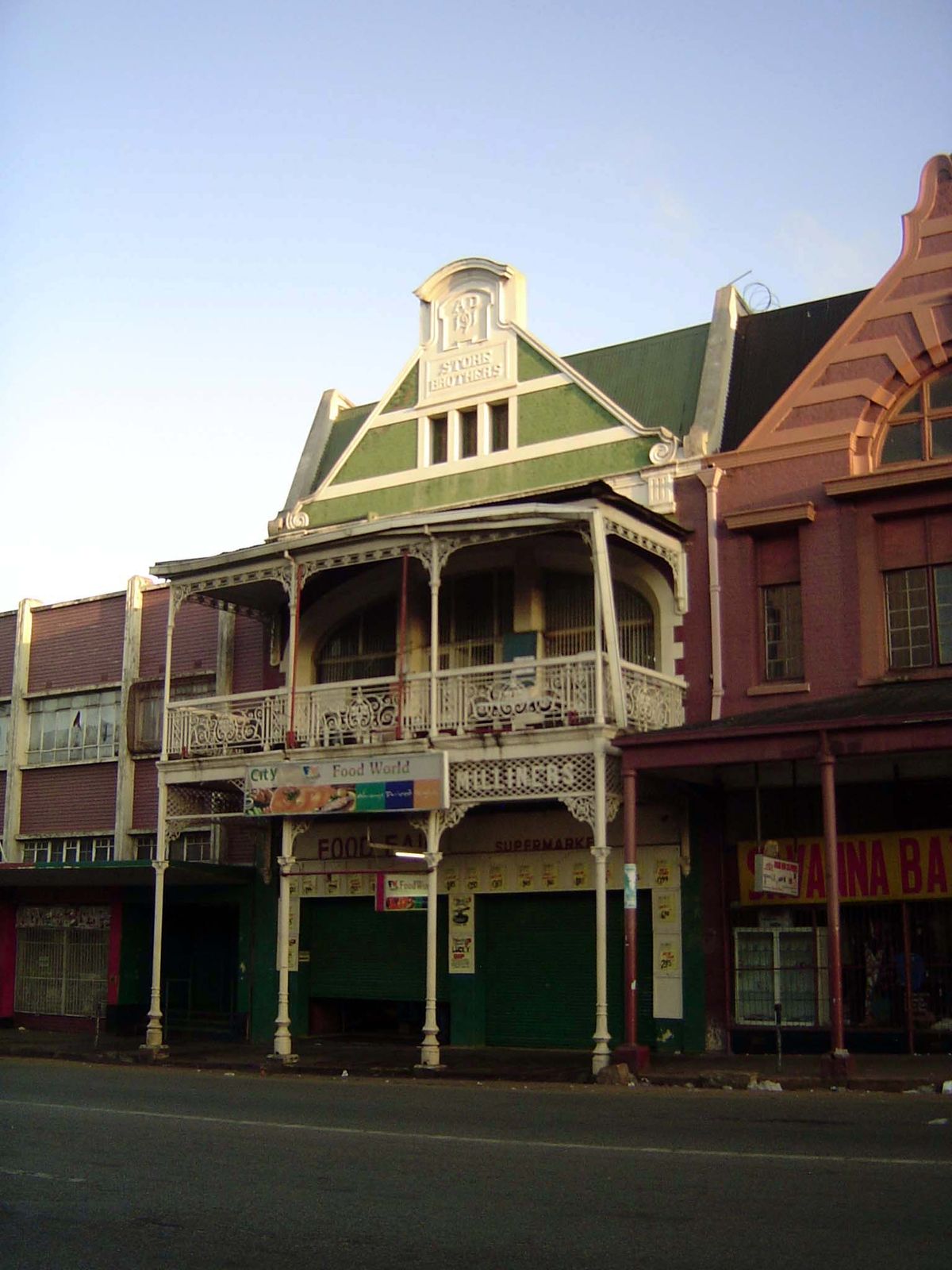 Store Brothers, from 1911. The four brothers were drapers and milliners who occupied the premises until 1933, when they sold the building to