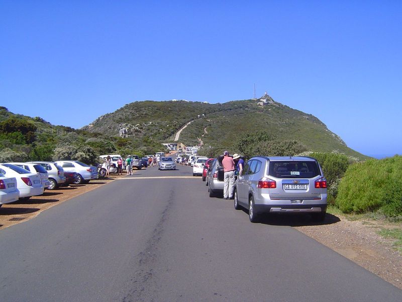 Parking-lot spillover.