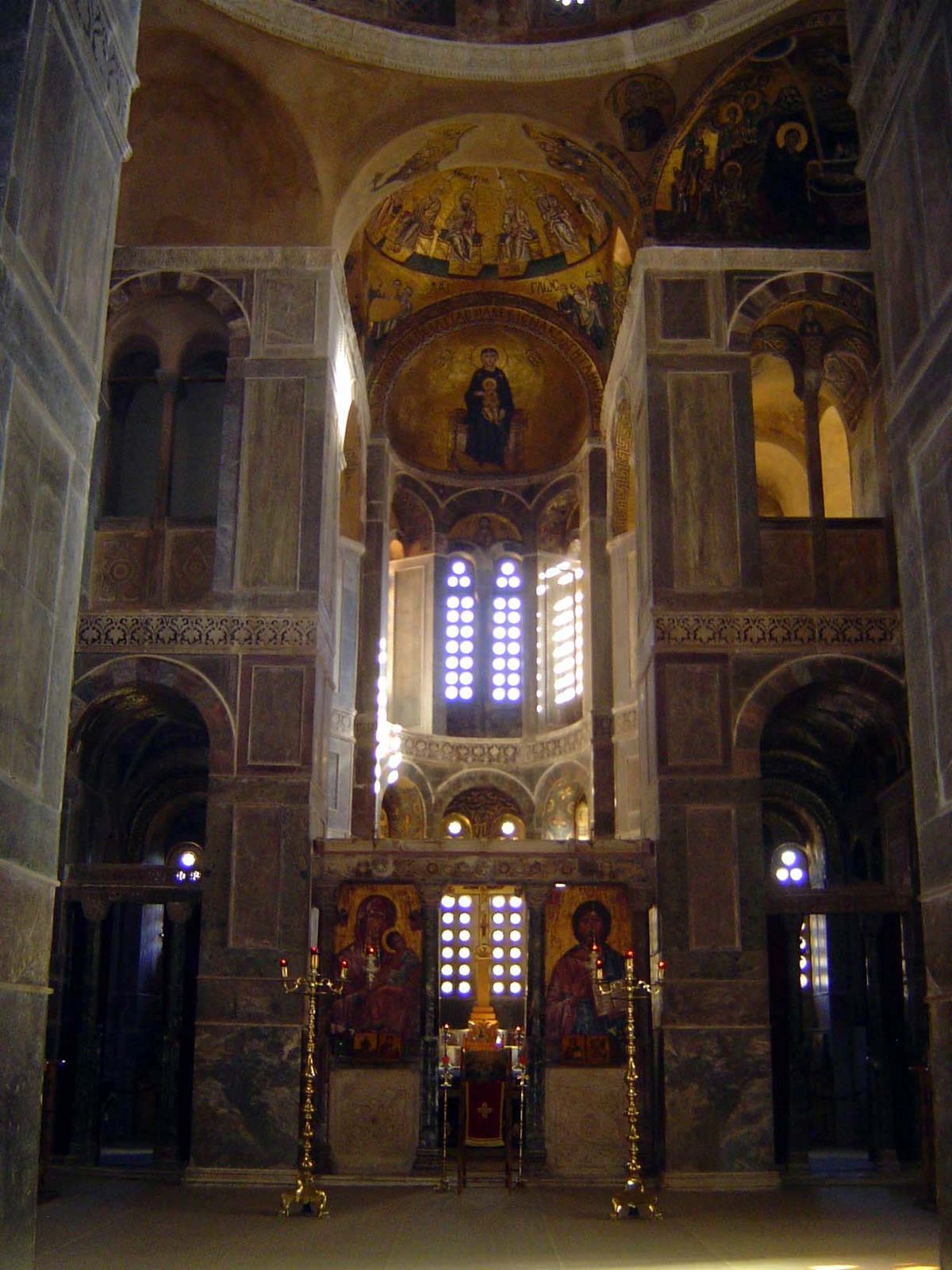 The nave and sanctuary.