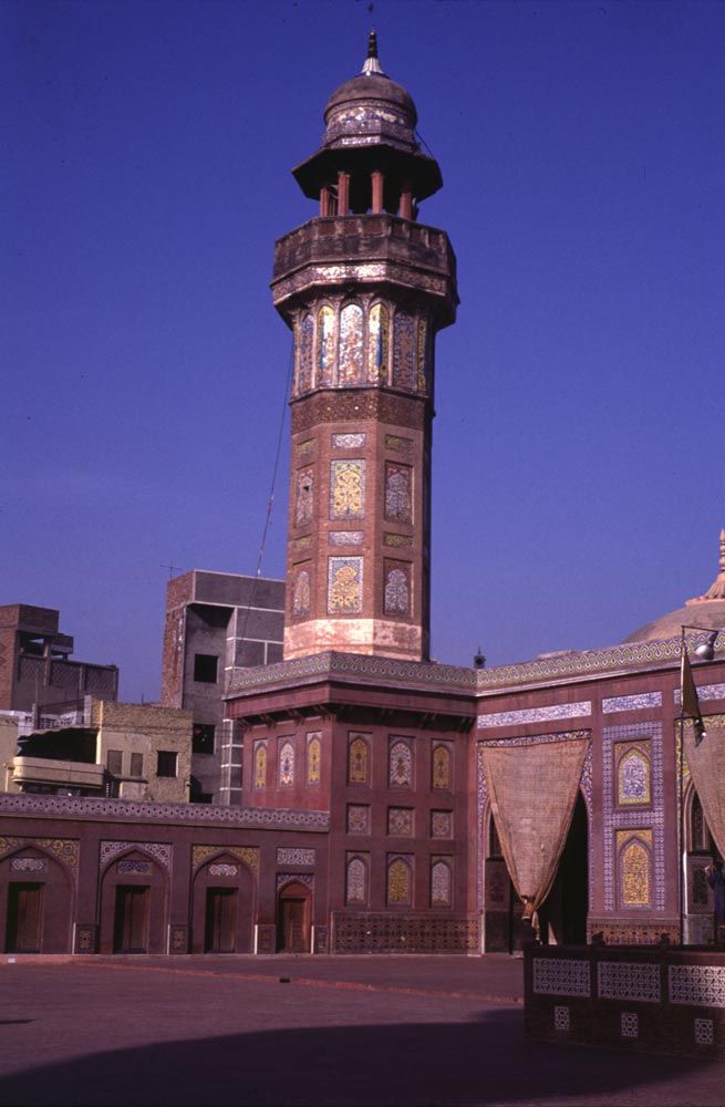 On sunny days, the towers can be even brighter.