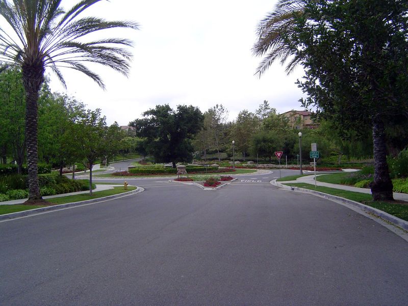 Here's another Ladera Ranch neighborhood, this one called Terramor. The name connotes ecological devotion. The mood is gentle, which means w