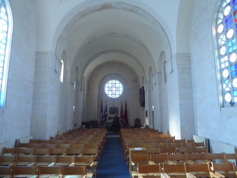 Consecrated in 1930, St. Andrews is as cold as deep space.