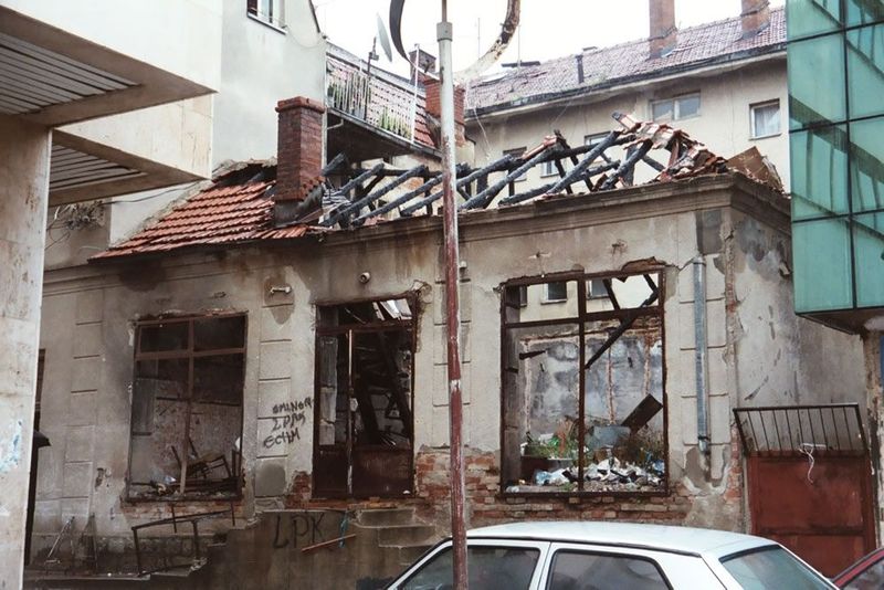 Revenge: a Serb home.