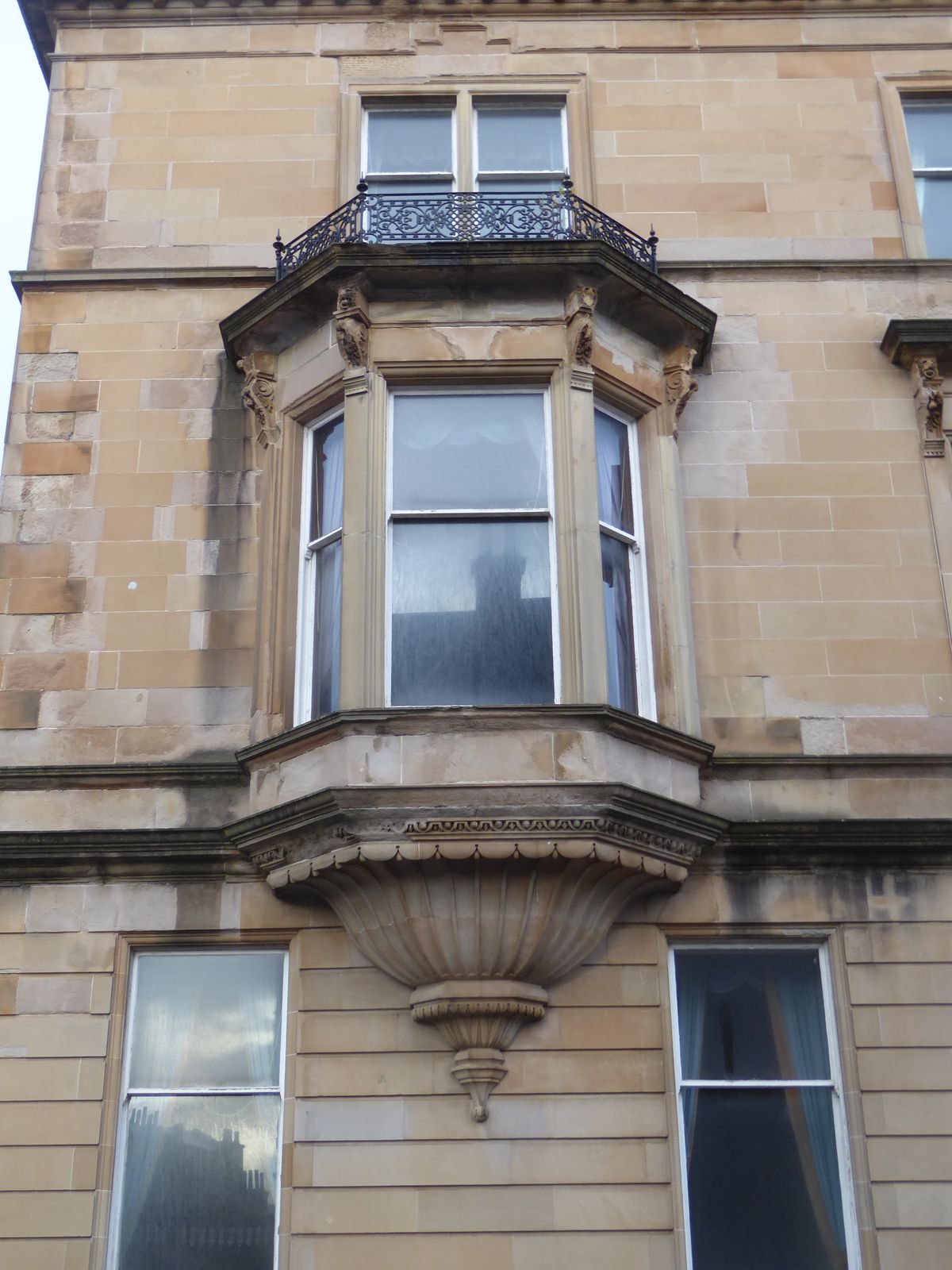Here's that oriel you may have noticed a picture or two back.