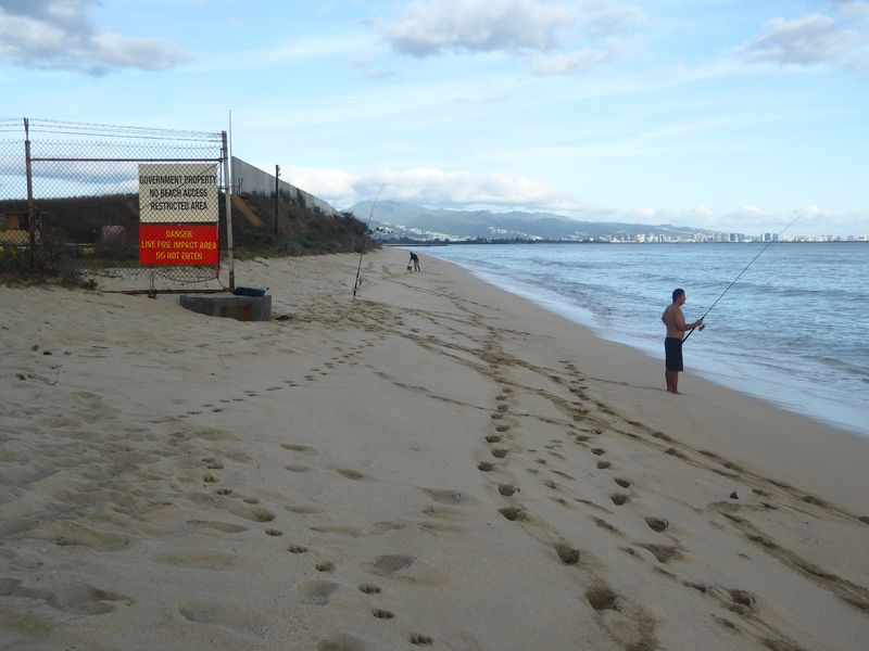 You can only walk so far. The nice thing is that the locals don't take the sign too seriously.