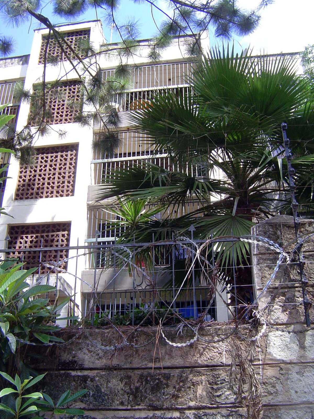 How do people live in such a city? For the well-off, the solution involves deterrence.