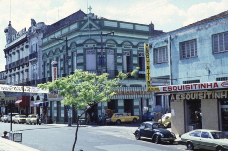 The central shopping area.