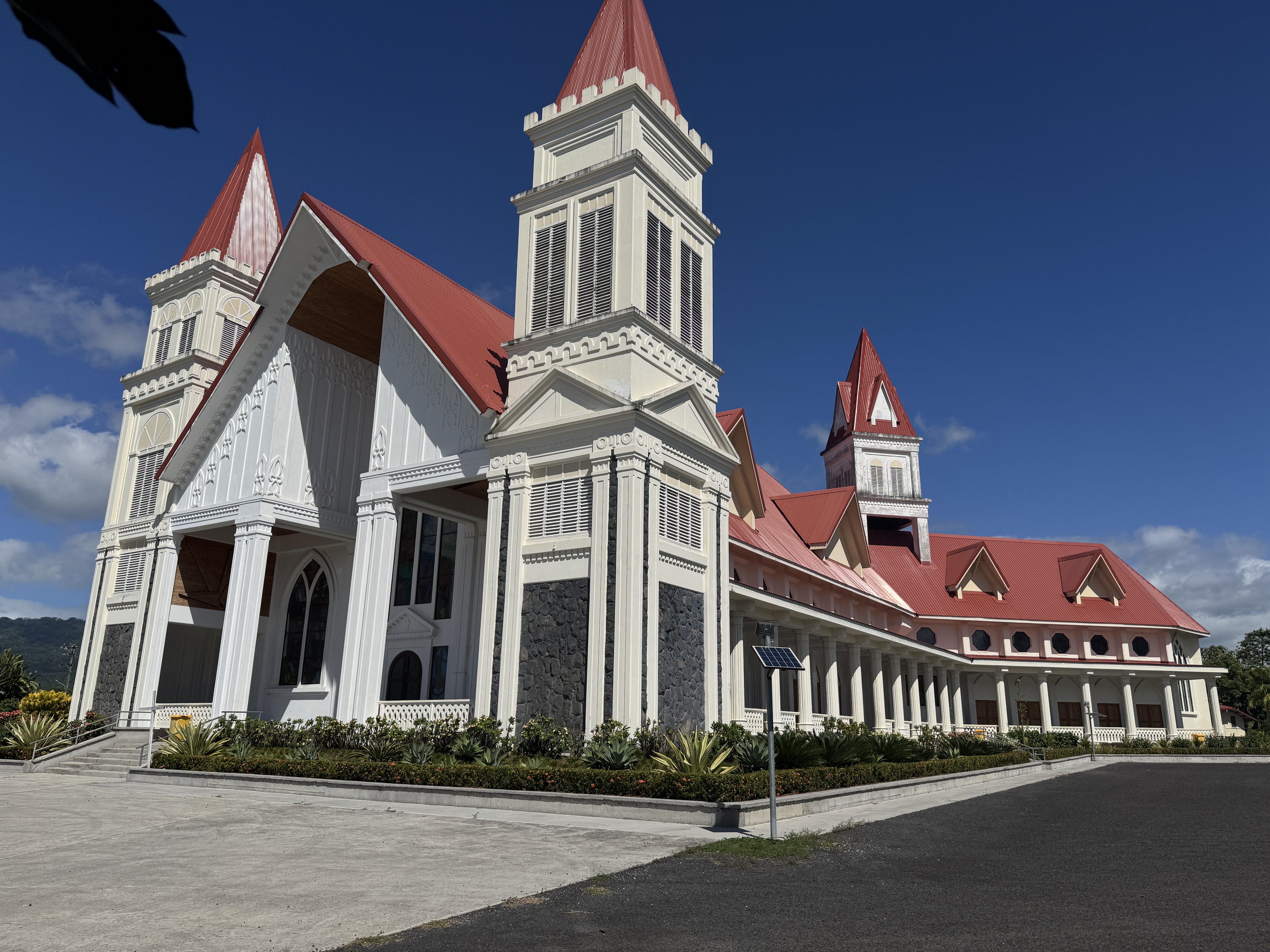 Here's another Catholic church, St. Theresa, also opened in 2014 and replacing an earlier church.  It's only a mile and a half from the cath