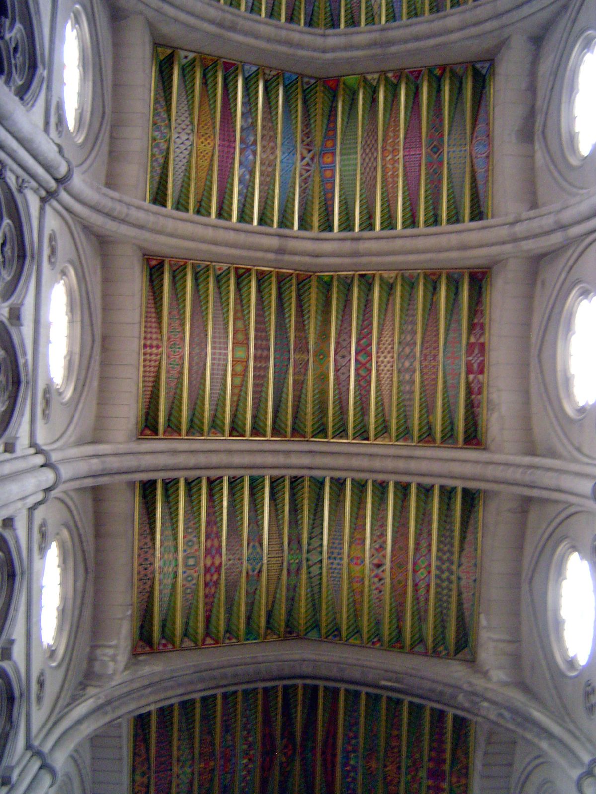 Roof of the nave.