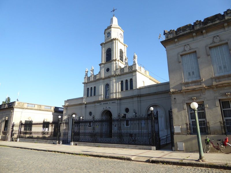 Here's the church on the plaza.