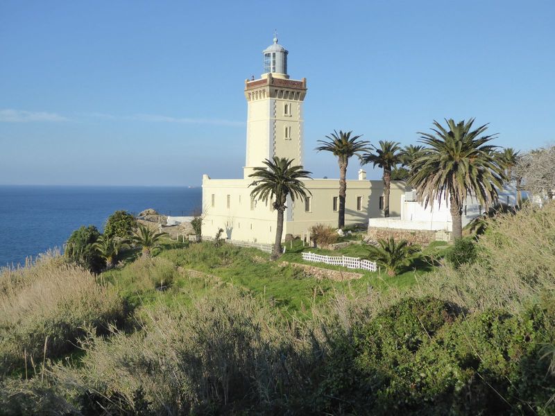 There are lots of ships passing by, and until modern navigation aids came along they relied on lighthouses like this one, five miles west of