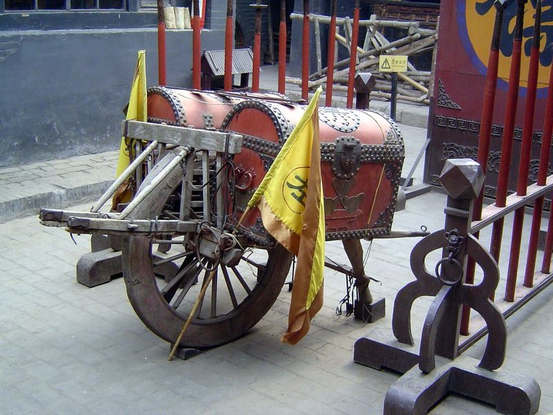 The business often involved protecting shipments sent by armored cart.