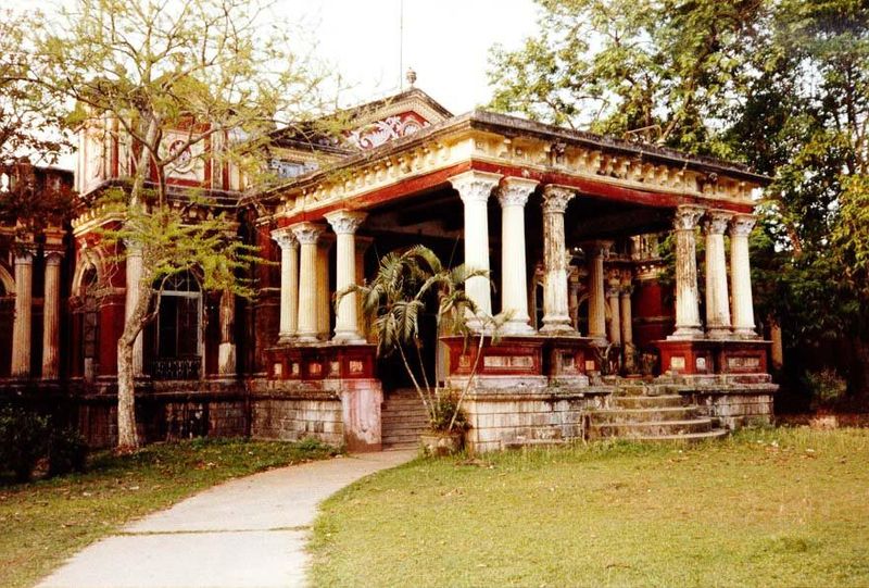 Mymensingh was once the most populous district of British India and a major jute-growing center. This is the Mymensingh Rajbari, literally t