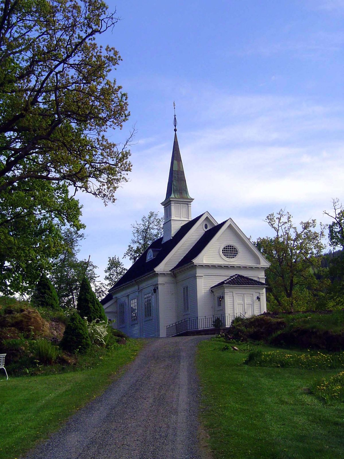 Simple country church, outside Oslo.