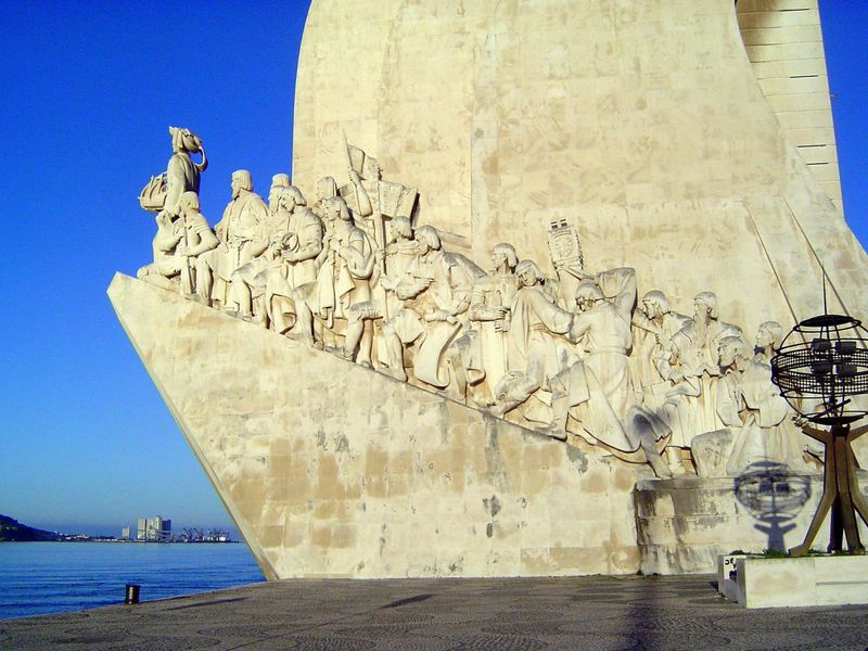 Camões, the national poet, wrote of this crew, "Your greater navigators will unfold/ New worlds to the amazement of the Old." The Lusiads, C