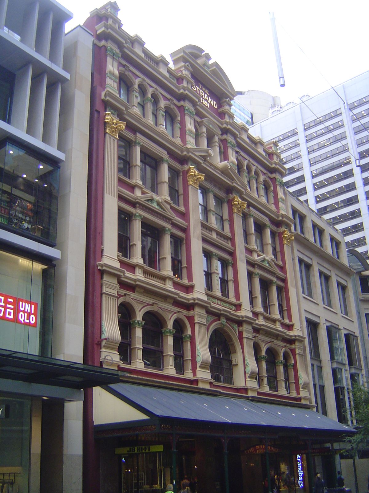 Here's a shopping arcade inspired by London's Burlington Arcade. Opened in 1892, it was remodelled in 1969.
