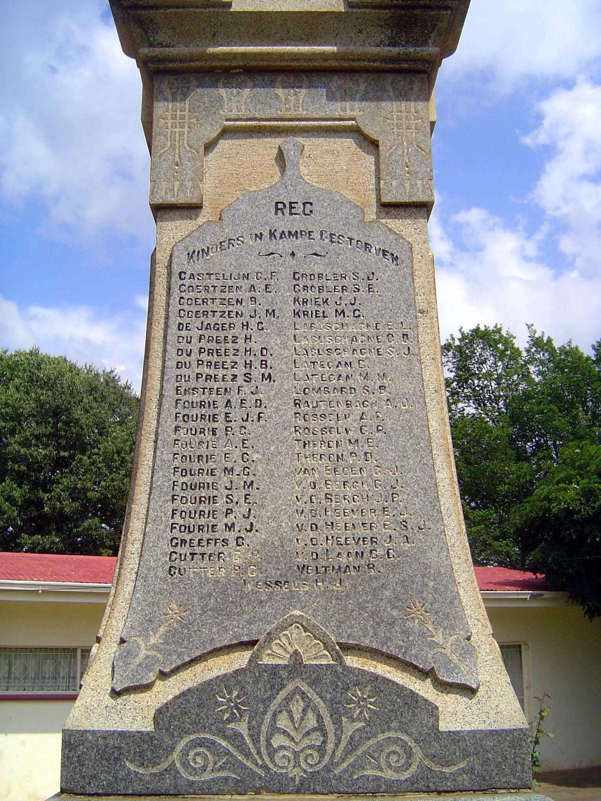 The town isn't called Fouriesburg for nothing.