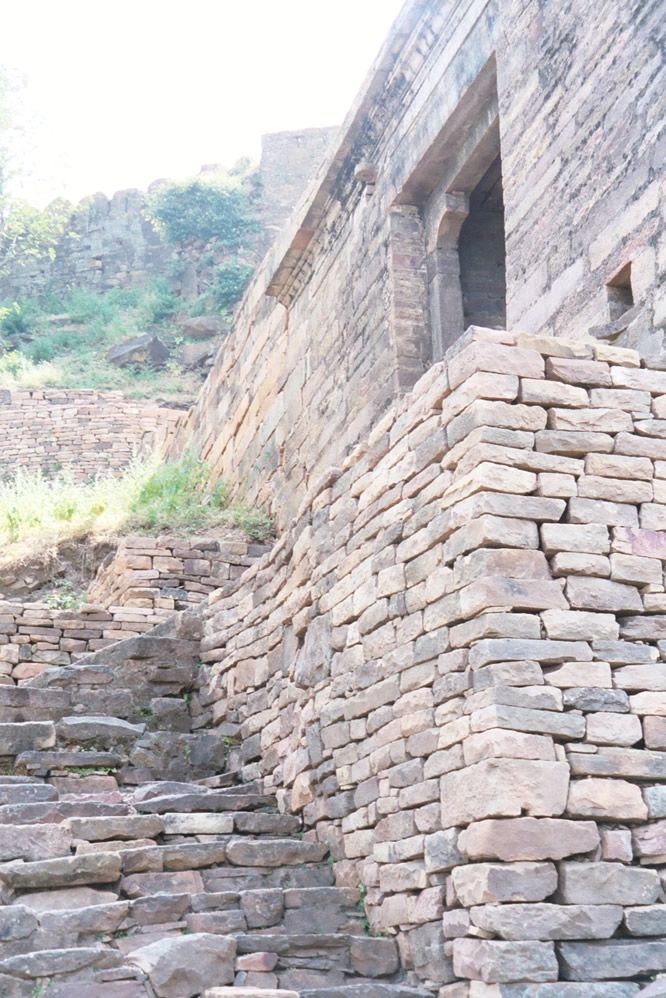One of several successive gates to the fort.