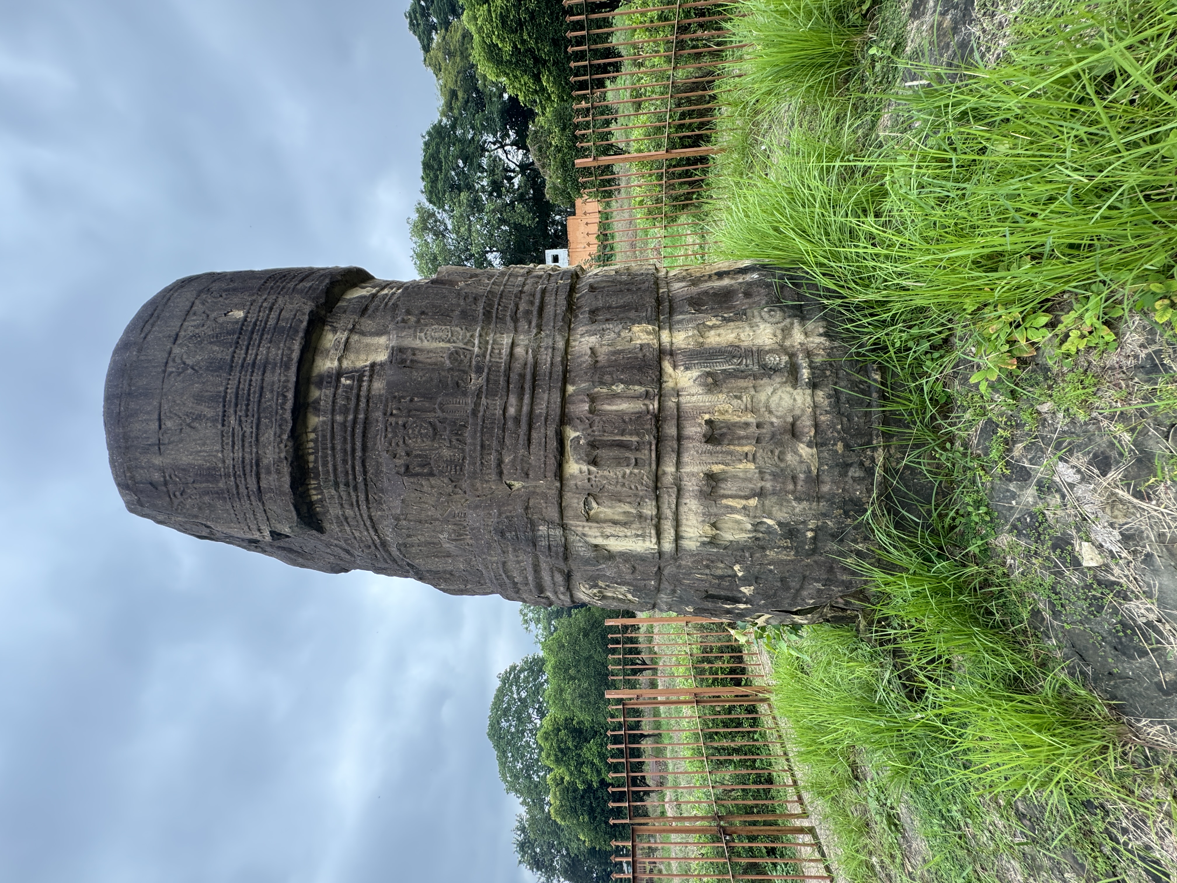T

This is the tallest stone, but it's badly worn.

Another visitor wrote, "It is difficult to conjecture what they were brought here for, a