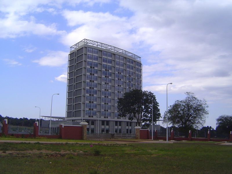 Tower for ministries.