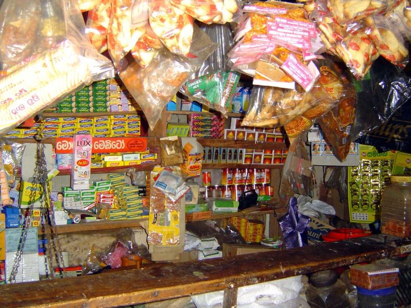 Shop contents.