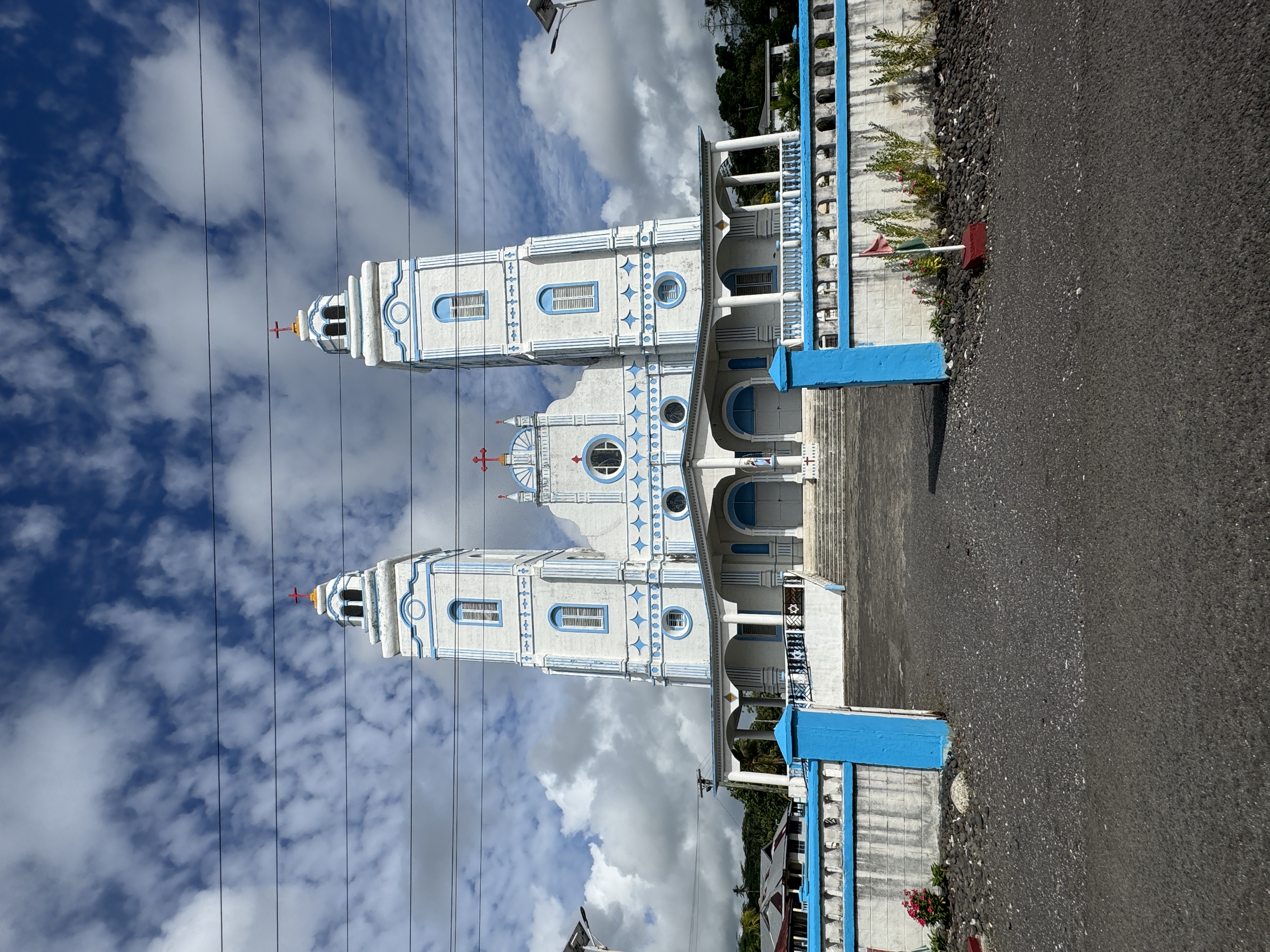 One more church, the Avao Congregational Church on the north coast at Matautu Bay.  It's important because George Pratt 1817-1894 of the Lon