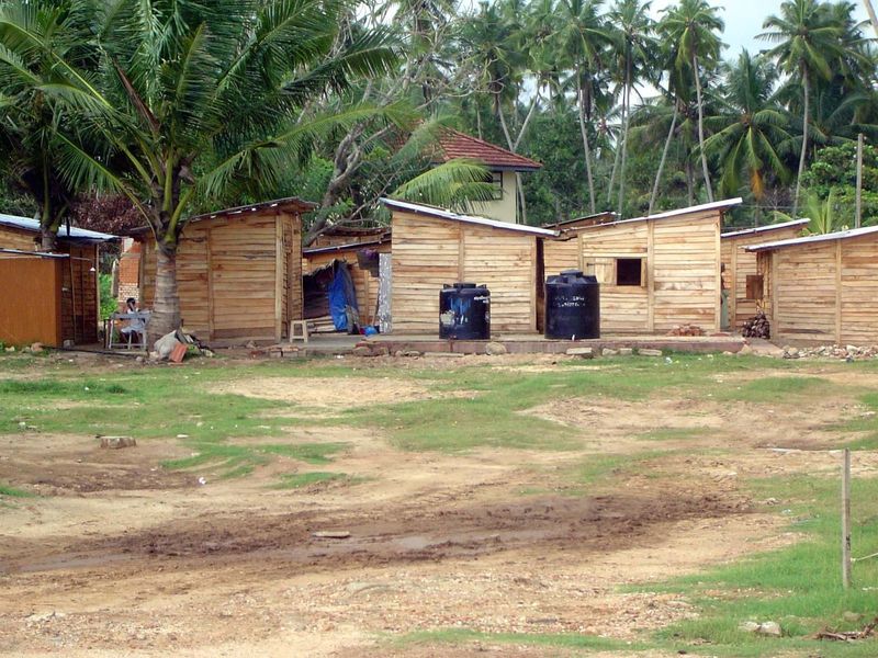 Temporary housing.